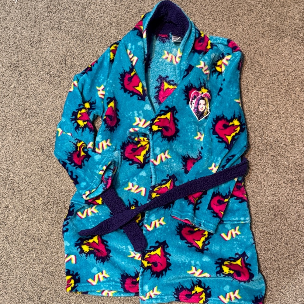 Disney Descendants Blue and Pink Fleece
